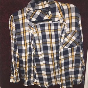 Plaid Long-sleeve Shirt